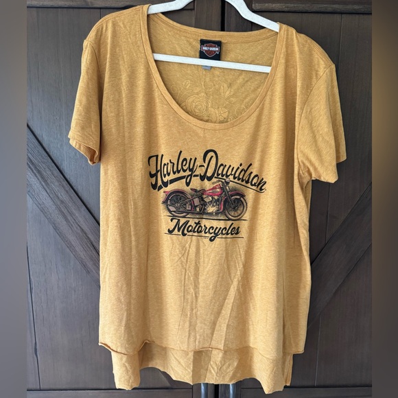 Harley-Davidson Gold Short Sleeve Tee - Picture 1 of 4